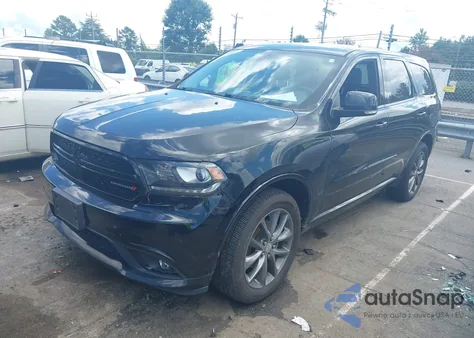 2017 Dodge Durango Gt Awd из США, поврежденный, VIN 1C4RDJDG6HC931010